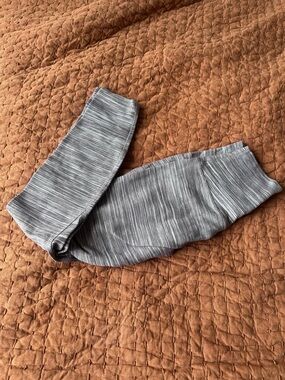 lululemon align “we are from space” grey texture leggings